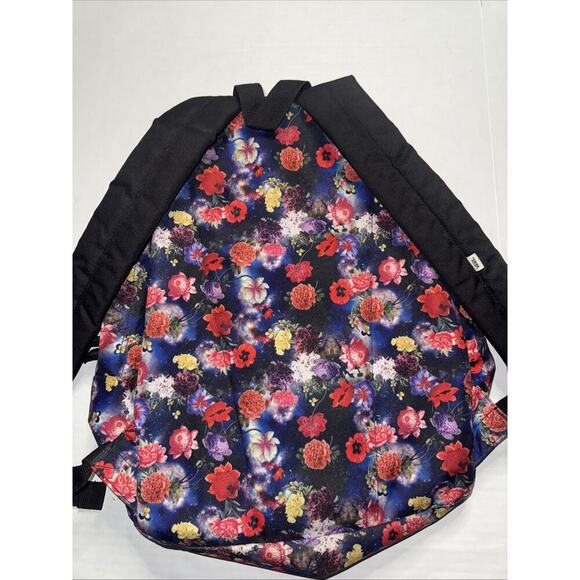 VANS Off The Wall Embroidered Logo Floral Backpack - Picture 3 of 5